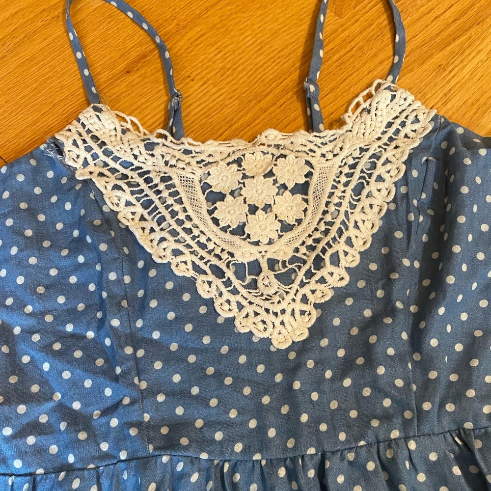 Poke a dot dress